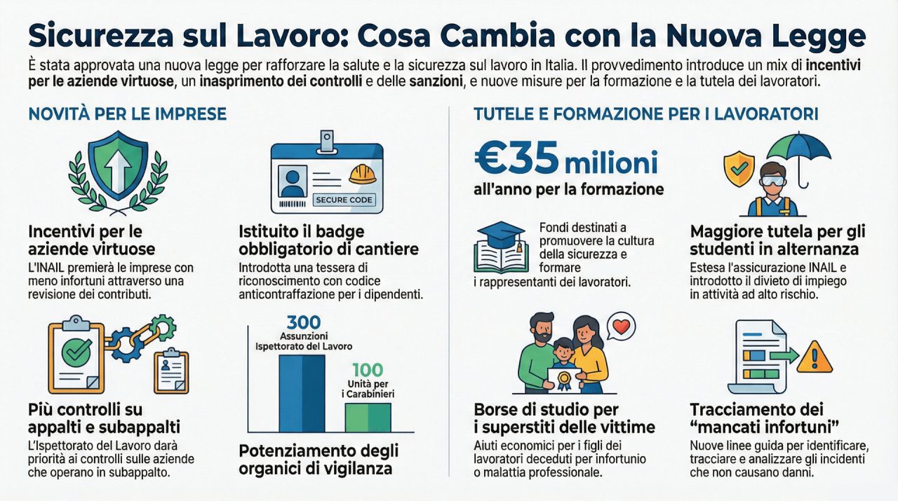 Sicurezza sul Lavoro Le 5 Novità del 2026