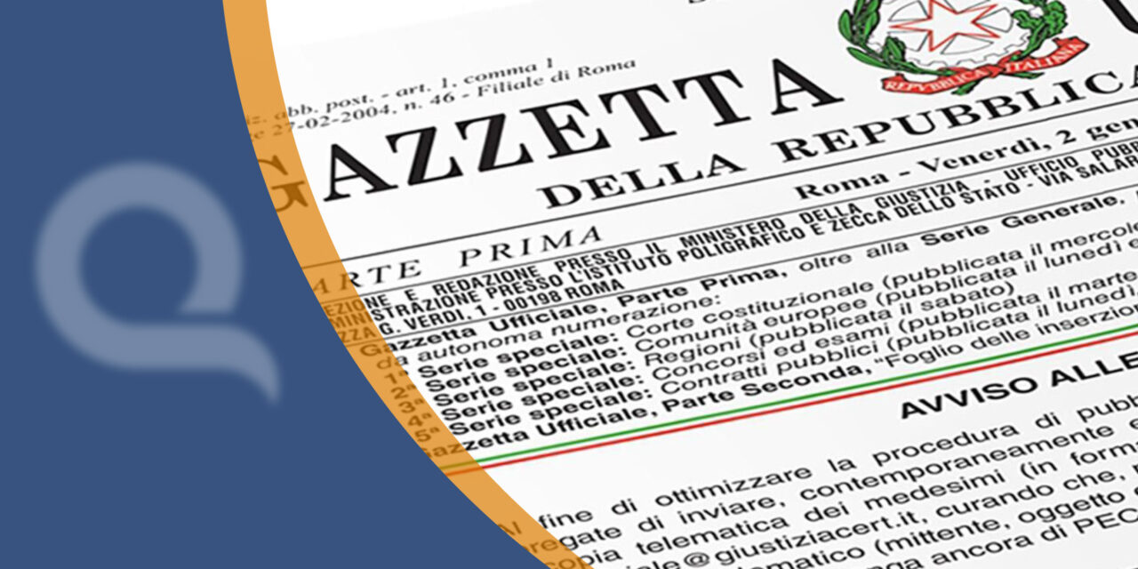 DECRETO SEMPLIFICAZIONI del 16 luglio